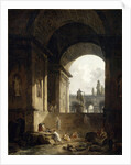 View of the Capitol With the Equestrian Statue of Marcus Aurelius, 1774 by Anonymous