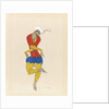 Costume design for the ballet The Rite of Spring by I. Stravinsky. Adoration of the Earth (LAdora by Anonymous