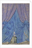 Design of curtain for the ballet Sleeping beauty by P. Tchaikovsky, 1921 by Anonymous