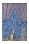 Design of curtain for the ballet Sleeping beauty by P. Tchaikovsky, 1921 by Anonymous