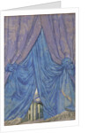 Design of curtain for the ballet Sleeping beauty by P. Tchaikovsky, 1921 by Anonymous