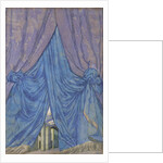 Design of curtain for the ballet Sleeping beauty by P. Tchaikovsky, 1921 by Anonymous