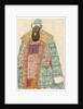 Boyar. Costume design for the opera Sadko by N. Rimsky-Korsakov, 1911 by Anonymous