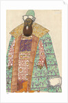Boyar. Costume design for the opera Sadko by N. Rimsky-Korsakov, 1911 by Anonymous