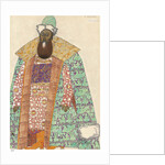 Boyar. Costume design for the opera Sadko by N. Rimsky-Korsakov, 1911 by Anonymous