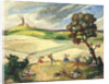 Set design for the ballet La Fille mal gardée (The Wayward Daughter) by J. Dauberval by Anonymous