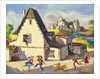 Set design for the ballet La Fille mal gardée (The Wayward Daughter) by J. Dauberval by Anonymous