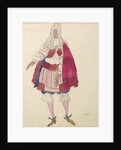 Costume design for the ballet Sleeping Beauty by P. Tchaikovsky, 1921 by Anonymous