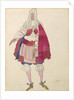 Costume design for the ballet Sleeping Beauty by P. Tchaikovsky, 1921 by Anonymous