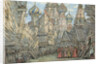 Stage design for the opera Khovanshchina by M. Musorgsky by Anonymous