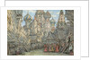 Stage design for the opera Khovanshchina by M. Musorgsky by Anonymous