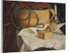 Still life with candle by Anonymous