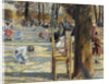 Luxembourg Gardens in spring, 1910 by Anonymous