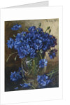 Bouquet of cornflowers, 1935 by Anonymous