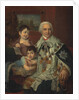 Portrait of Admiral Count Grigory Grigoryevich Kushelev with children, 1809 by Anonymous