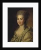 Portrait of Agafokleya Alexandrovna Poltoratskaya, née Shishkova, c. 1780 by Anonymous