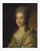 Portrait of Agafokleya Alexandrovna Poltoratskaya, née Shishkova, c. 1780 by Anonymous