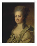 Portrait of Agafokleya Alexandrovna Poltoratskaya, née Shishkova, c. 1780 by Anonymous