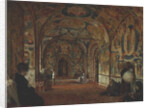 The entrance of a 17th Century Church in Yaroslavl, ca 1894 by Anonymous
