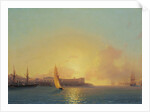 Grafskaya Wharf, Sevastopol, 1852 by Anonymous