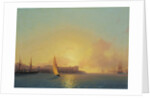 Grafskaya Wharf, Sevastopol, 1852 by Anonymous