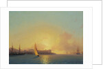 Grafskaya Wharf, Sevastopol, 1852 by Anonymous