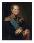 Portrait of Emperor Alexander I by Anonymous