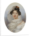 Portrait of Princess Zinaida Alexandrovna Volkonskaya, née Belosselskaya-Belozerskaya, 1 by Anonymous
