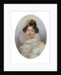 Portrait of Princess Zinaida Alexandrovna Volkonskaya, née Belosselskaya-Belozerskaya, 1 by Anonymous