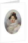 Portrait of Princess Zinaida Alexandrovna Volkonskaya, née Belosselskaya-Belozerskaya, 1 by Anonymous