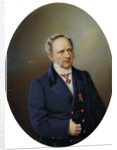 Portrait of the painter Yegor (Gregor) Bottman (18..-1891) by Anonymous