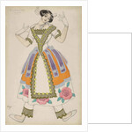 Costume design for the Ballet La Nuit ensorcelée by F. Chopin and L. Aubert, 1923 by Anonymous