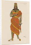 General Hasphénor. Costume design for the play Judith by Henri Bernstein in the Théâtre du Gymnase by Anonymous