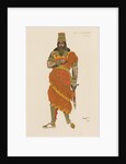 General Hasphénor. Costume design for the play Judith by Henri Bernstein in the Théâtre du Gymnase by Anonymous