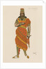 General Hasphénor. Costume design for the play Judith by Henri Bernstein in the Théâtre du Gymnase by Anonymous