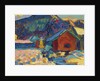 Winter study with mountain, 1908 by Anonymous
