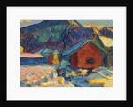 Winter study with mountain, 1908 by Anonymous