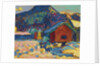 Winter study with mountain, 1908 by Anonymous