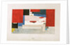 Suprematism. Curtain outline for the Unemployment Committee meeting, 1919 by Anonymous