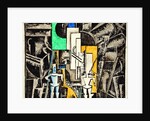 Set design for the opera Victory over the sun after A. Kruchenykh, 1920 by Anonymous