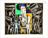Set design for the opera Victory over the sun after A. Kruchenykh, 1920 by Anonymous