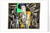 Set design for the opera Victory over the sun after A. Kruchenykh, 1920 by Anonymous