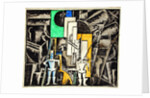 Set design for the opera Victory over the sun after A. Kruchenykh, 1920 by Anonymous