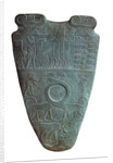 The Narmer Palette (recto), ca 31st century BC by Anonymous