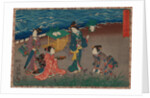From the series Sono sugata yukari no utsushi-e (Magic Lantern Slides of That Romantic Purple Figure by Anonymous