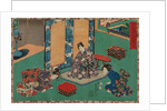 From the series Sono sugata yukari no utsushi-e (Magic Lantern Slides of That Romantic Purple Figure by Anonymous