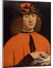Portrait of the poet Girolamo Casio, c. 1490-1499 by Anonymous