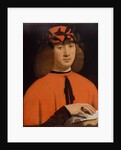 Portrait of the poet Girolamo Casio, c. 1490-1499 by Anonymous