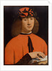 Portrait of the poet Girolamo Casio, c. 1490-1499 by Anonymous