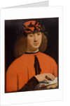 Portrait of the poet Girolamo Casio, c. 1490-1499 by Anonymous
